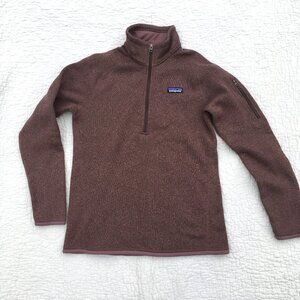 Patagonia Women's Better Sweater® 1/4-Zip Fleece size M